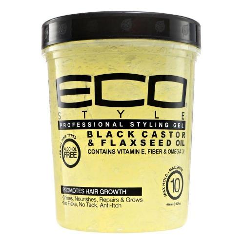 MASECO Styling Gel 32oz Black Castor & Flaxseed Oil-Food