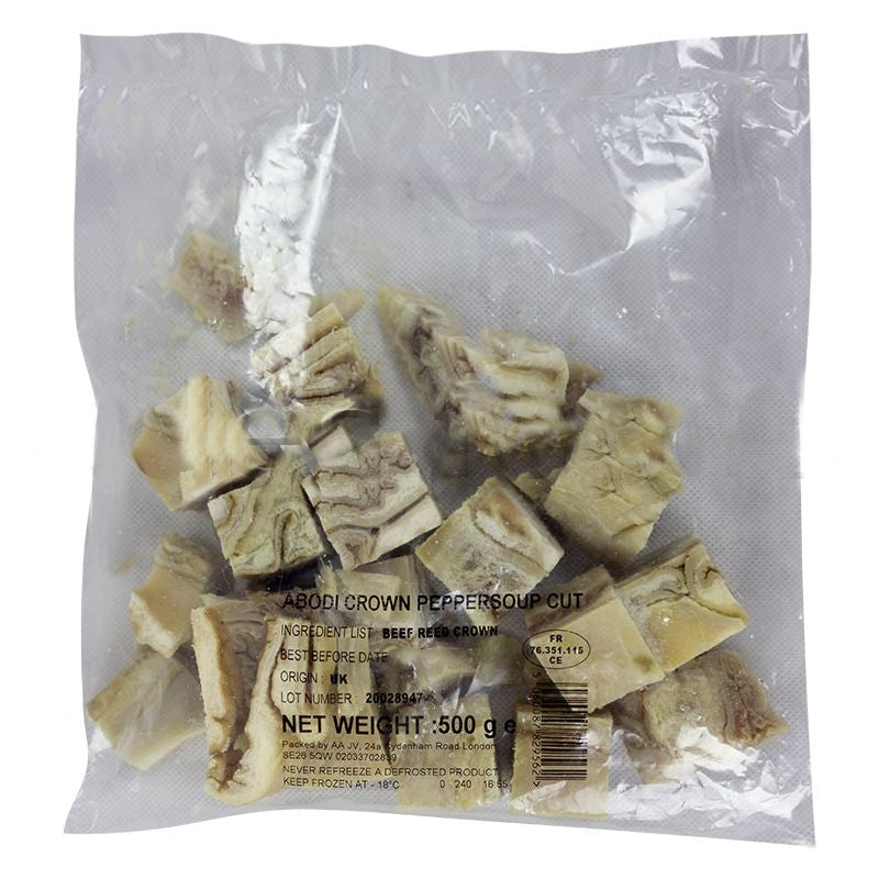 Abodi Crown Peppersoup Cut 500g (Packge)