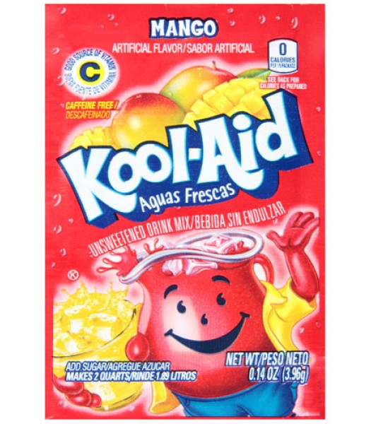MASKool Aid Mango Sachet 48 Pack-Fd American - Beverages Asetena Pa