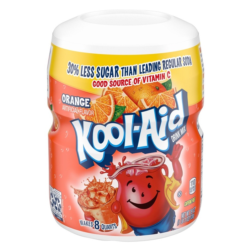 Kool Aid Tub Orange 538g