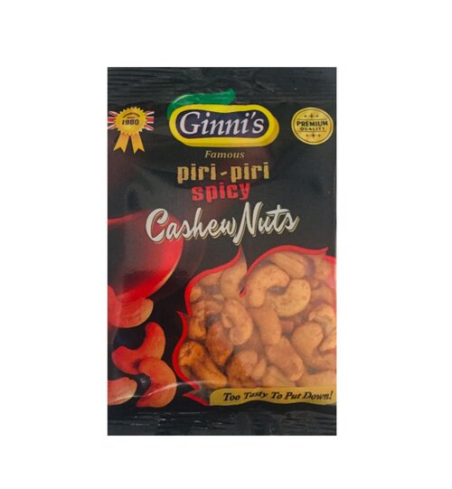 MASGinnis Piri Piri Spiced Cashews 55g-Food
