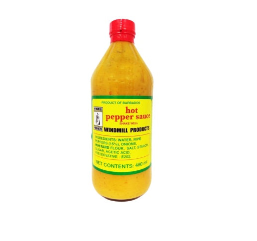 MASWindmill Hot Pepper Sauce 480ml-Fd