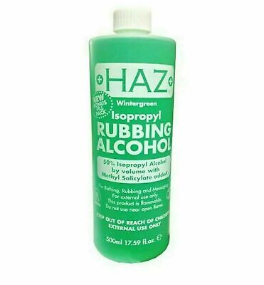 MASHaz Wintergreen Rubbing Alcohol 50% 500ml-Food