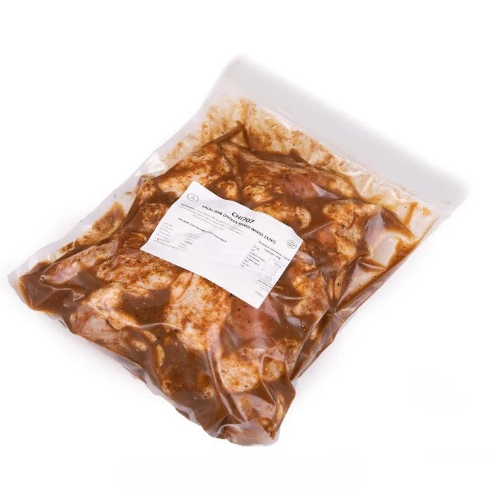 Jerk Chicken Halal Mixed Wings 1x2kg
