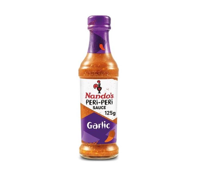 MASNando's Garlic Peri Peri Sauce 125g Box of 6-Fd