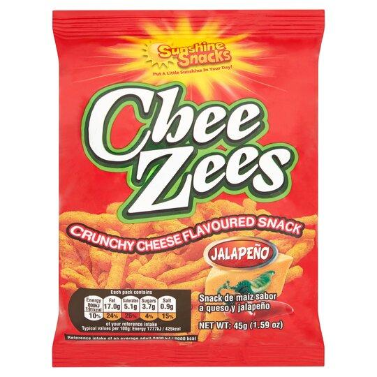 MASChee Zees Jalapeno 45g Box of 12-Fd