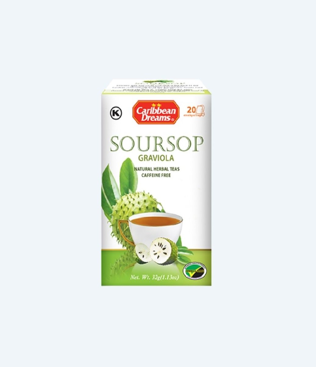 Caribbean Dreams Soursop Tea 20's Box of 6