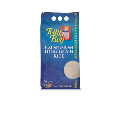 MASTolly Boy Long Grain Rice 5kg Box of 1-Fd