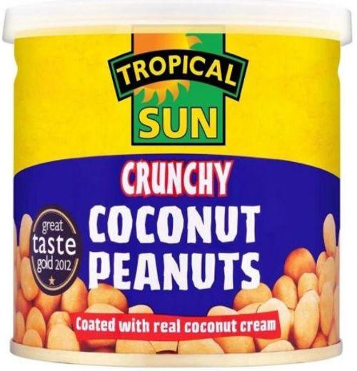 MASTropical Sun Crunchy Coconut Peanuts 165g Box of 12-Fd