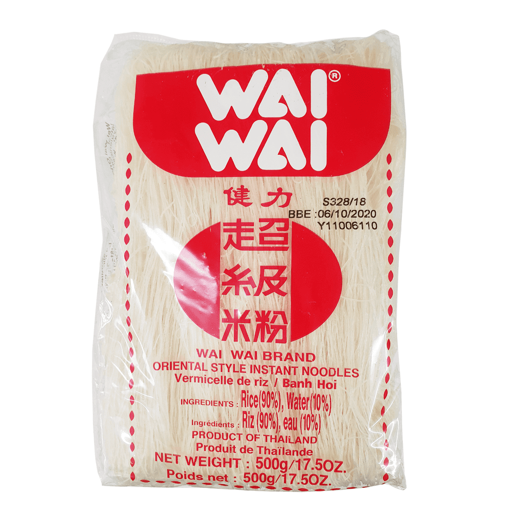 MASWai Wai Rice Vermicelli 500g Box of 6-Fd