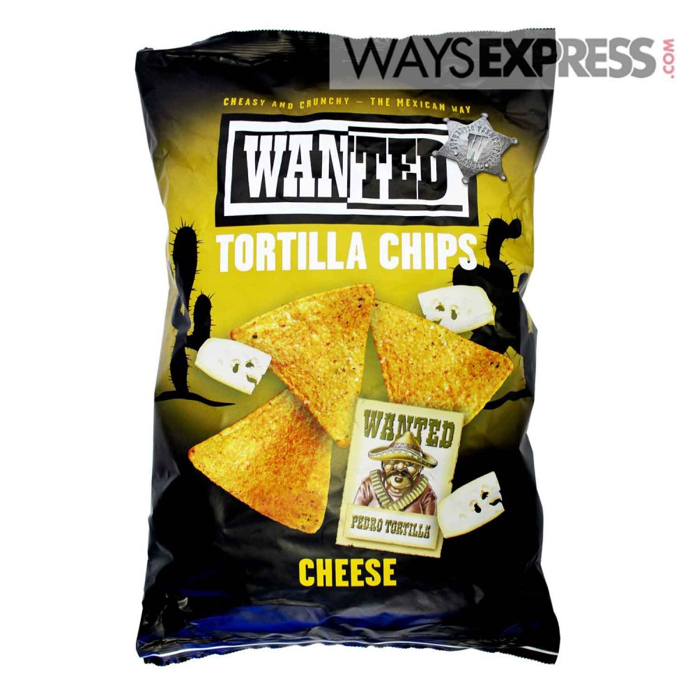 Wanted Tortilla Chips Cheese 100g-Food