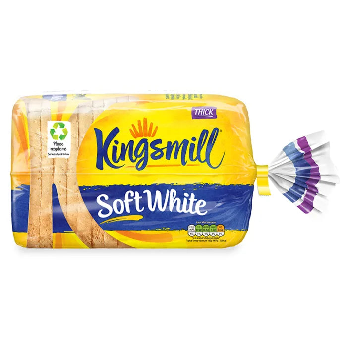 MASKingsmill Great Everyday Soft White Bread (Thick) -800g-Food Loaf Bread Asetena Pa