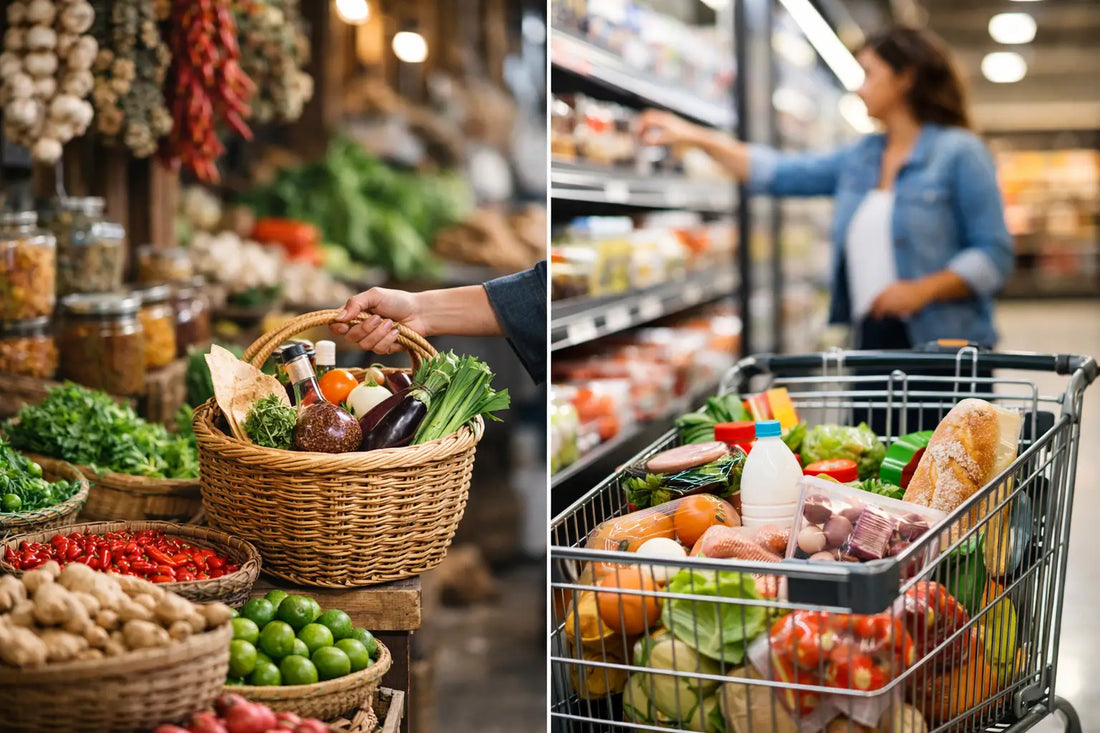 Ethnic Groceries Versus Supermarket Shopping
