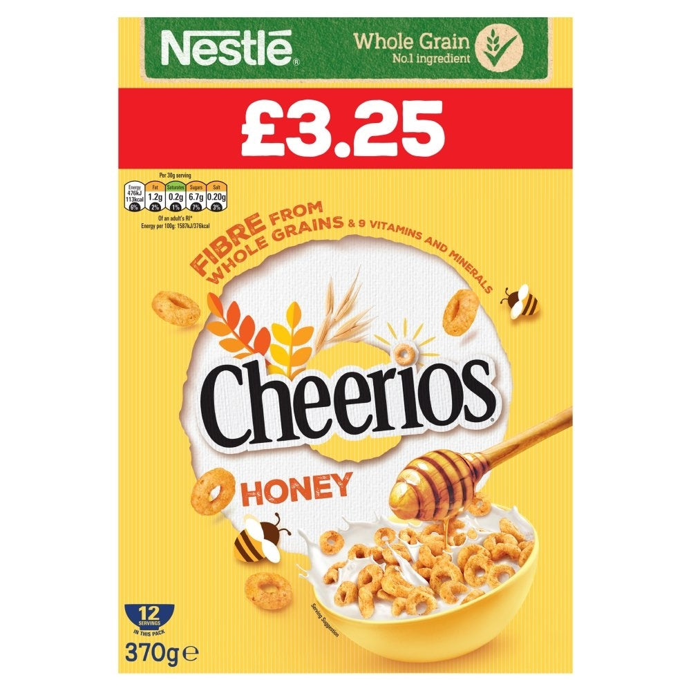 Nestle Honey Cheerios   6x370g