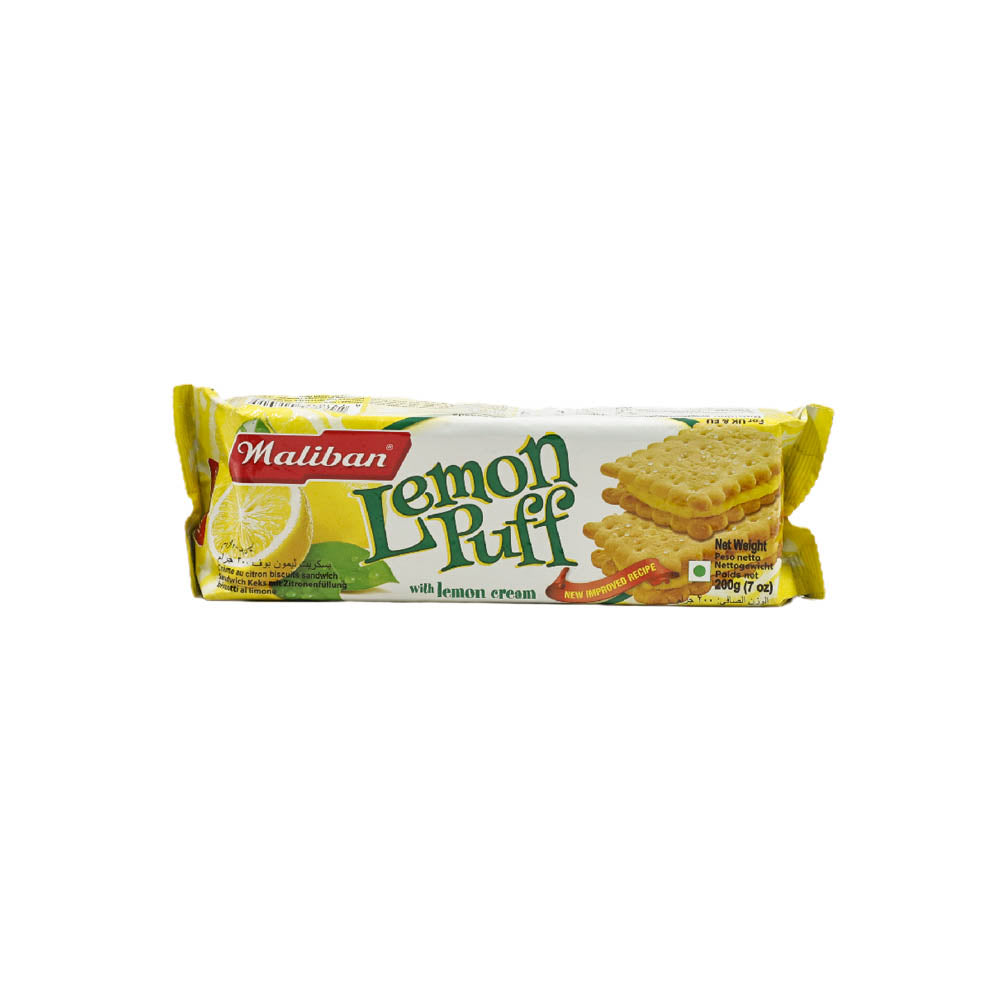 Maliban Lemon Puff   15x200g