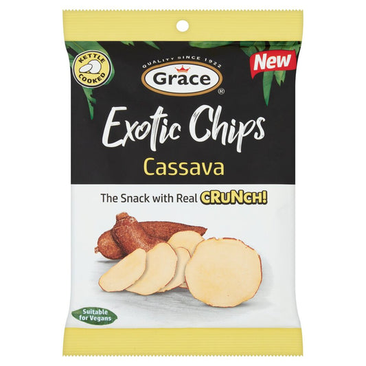 Grace Exotic Chips - Cassava  8x75g