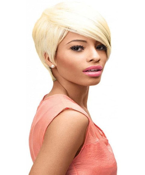 FASHION IDOL SYN 101 PREMIUM EBONY WIG  Color 4 Synthetic Hair Wigs Asetena Pa 