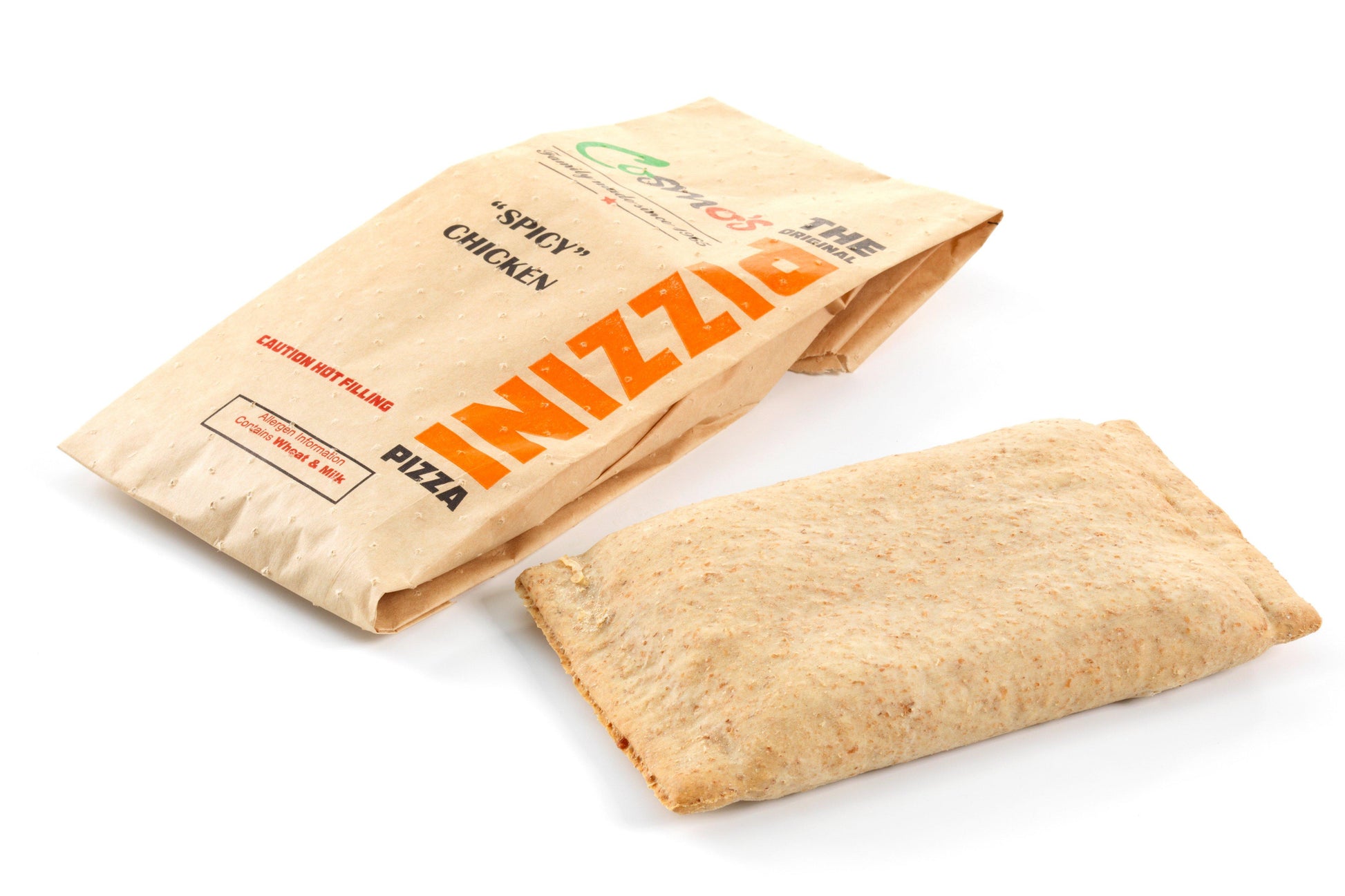 Cosmo Brown Spicy Chicken Pizzini 155g 1 x 20 Ready Meals Asetena Pa 