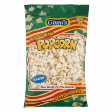 Ginni Popcorn Salted Bags  10x80g
