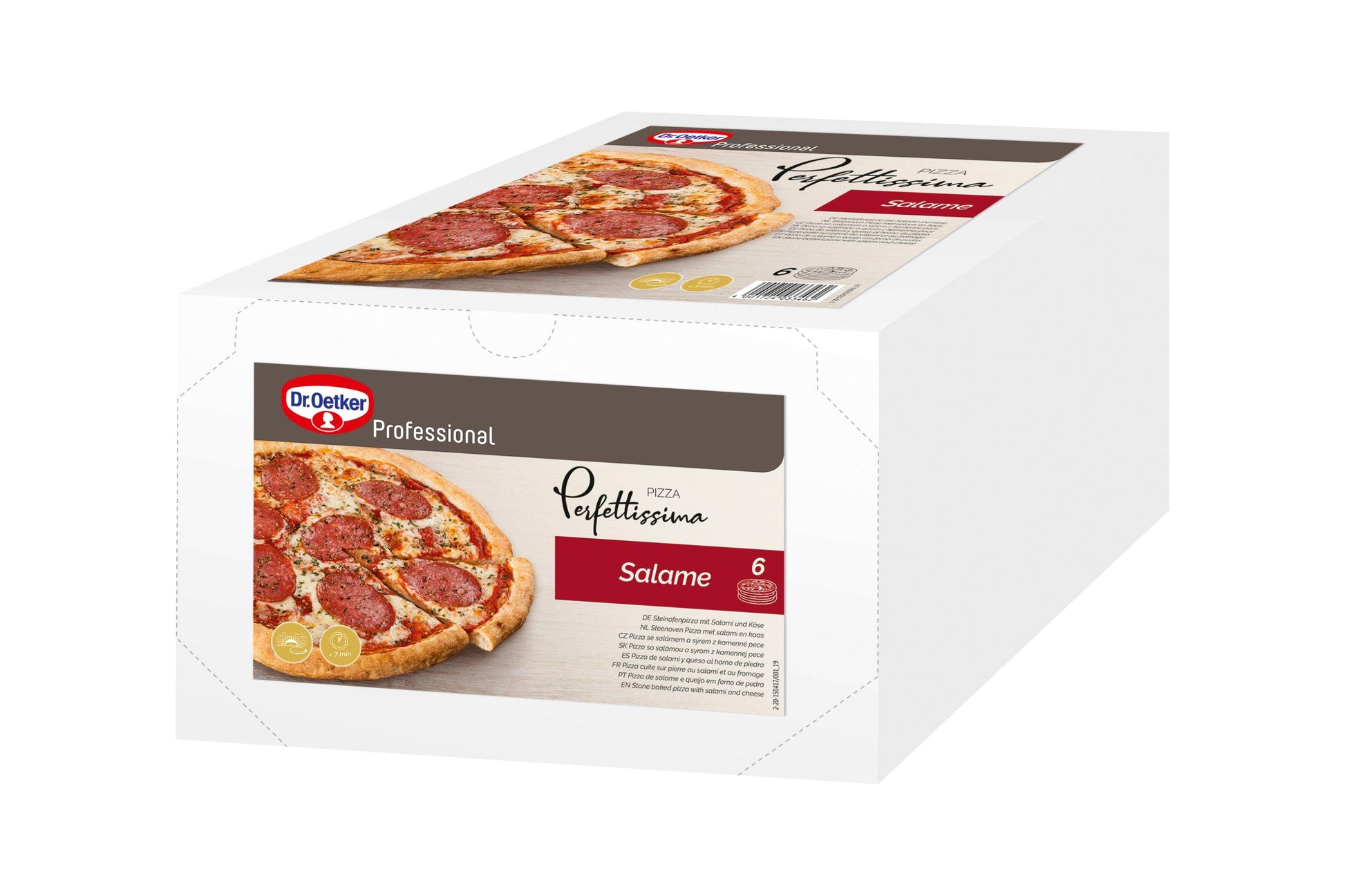 Dr. Oetker  Pizza Perfettissima Salame 1 x 6 Ready Meals Asetena Pa 