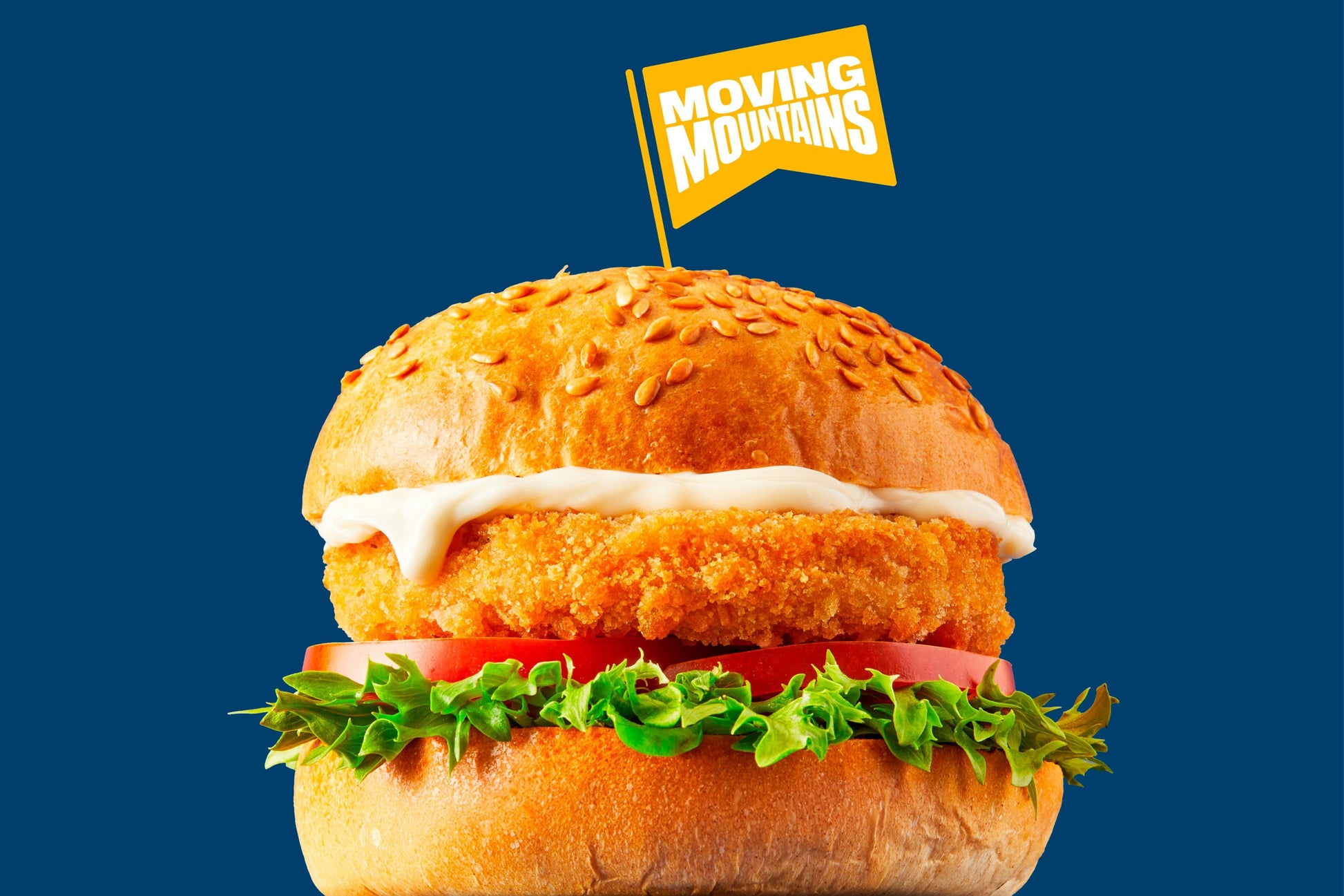 Moving Mountains No Chicken Burgers 18 x 125g BS Ready Meal Asetena Pa Moving Mountains No Chicken Burgers 18 Pack 125g Vegan Meal