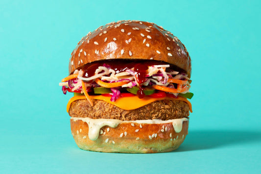 Biff's Vegan Crispy Jackfruit Burger Cutlets 24 x 100g Ready Meals Asetena Pa 