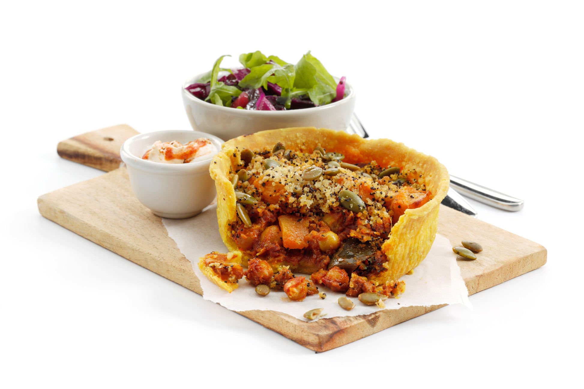 Sysco Simply Plant Based Vegetable Tagine Tart 18 x 220g Ready Meals Asetena Pa 