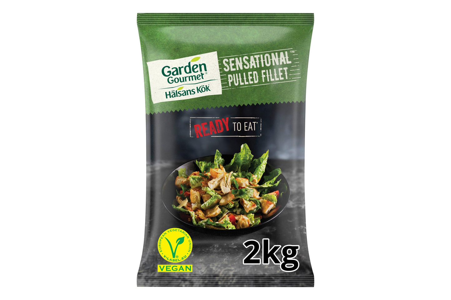 Garden Gourmet Pulled Fillet Pieces 1 x 2kg Ready Meals Asetena Pa 