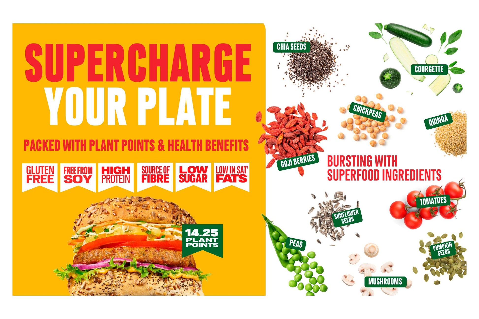 Moving Mountains Superfood Burger 20 x 100g Ready Meal Bundles Asetena Pa Moving Mountains Superfood Burger 20x100g High Protein Vegan Meal