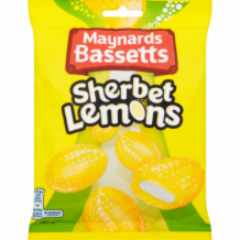 Maynards Bassetts Sherbert Lemon Bags  12x192g