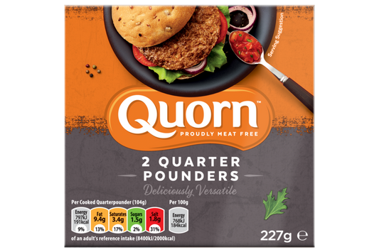 Quorn 1/4 Pounder Burgers 8x227g
