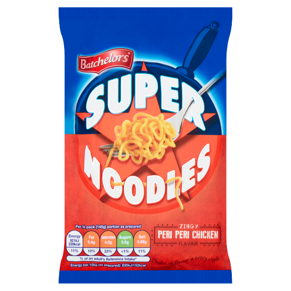 Batch Super Noodles Peri Peri   8x90g