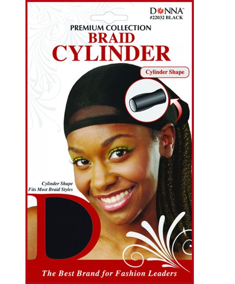 PREMIUM COLLECTION BRAID CYLINDER 22032 BLACK  Color Black Hair Accessories Asetena Pa 