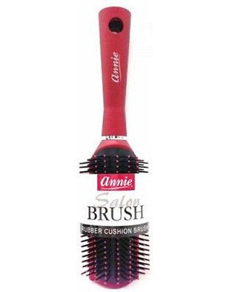 ANNIE SALON RUBBER CUSHION BRUSH 2252 Hair Brushes and Combs Asetena Pa 