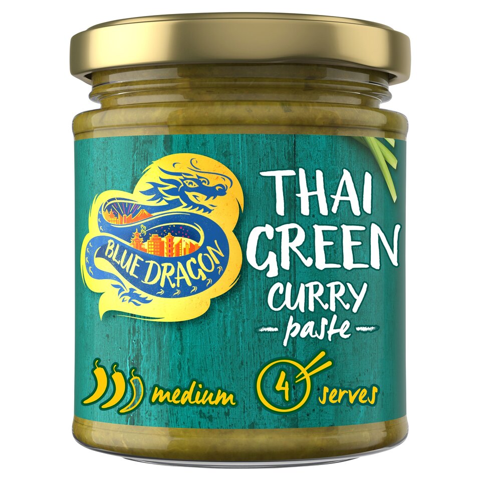 Blue Dragon Thai Curry Paste Green  6x170g