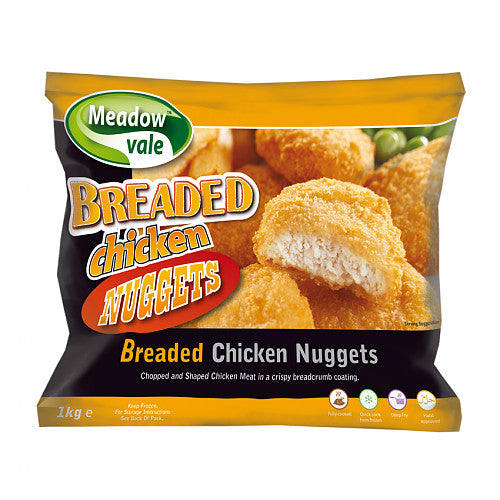 Meadowvale Breaded Chicken Nuggets   1Kg × 6