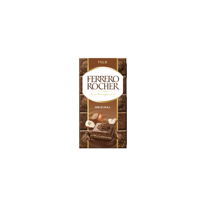 Ferrero Rocher Tablet Milk Chocolate  8x90g