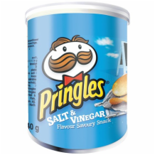 Pringles Salt & Vinegar  12x40g
