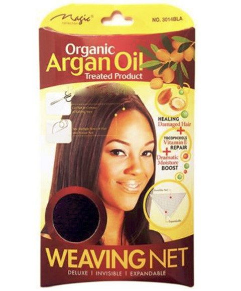 MAGIC COLLECTION ORGANIC ARGAN OIL WEAVING NET 3014  Color 3014BLA Extensions Accessories Asetena Pa 