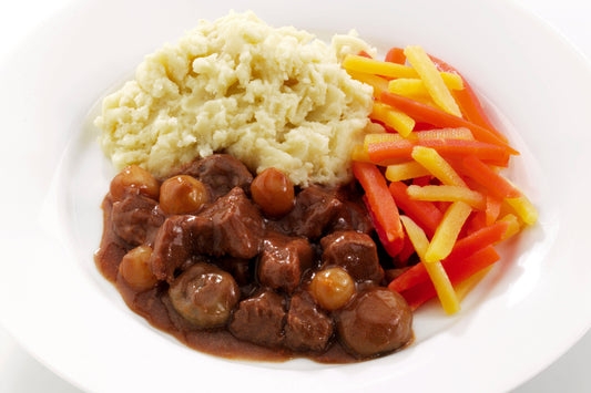 Brakes Braised Beef with Mushrooms 2 x 1.36kg Ready Meals Asetena Pa 
