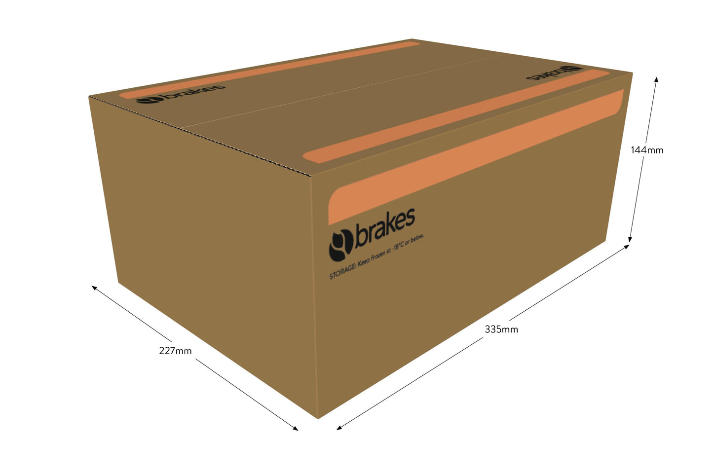 Brakes Chicken & Mushroom Pie 12 x 230g Ready Meals Asetena Pa 