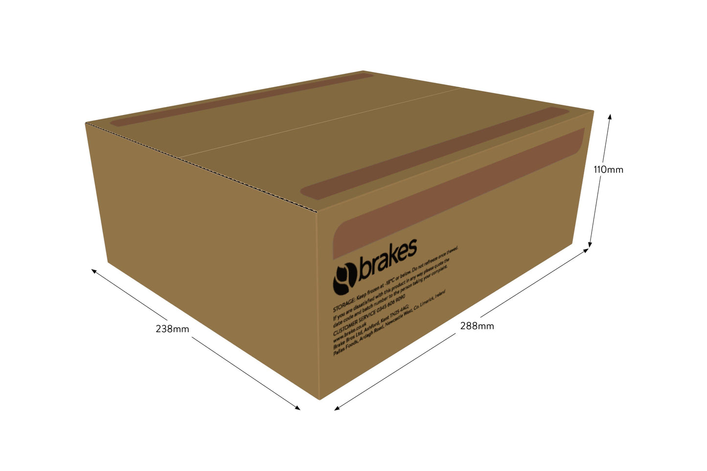 Brakes Slow Cooked Belly of Pork 8 x 315g (av) Ready Meals Asetena Pa 