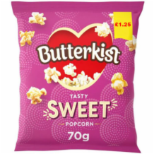 Butterkist Sweet Popcorn   15x70g