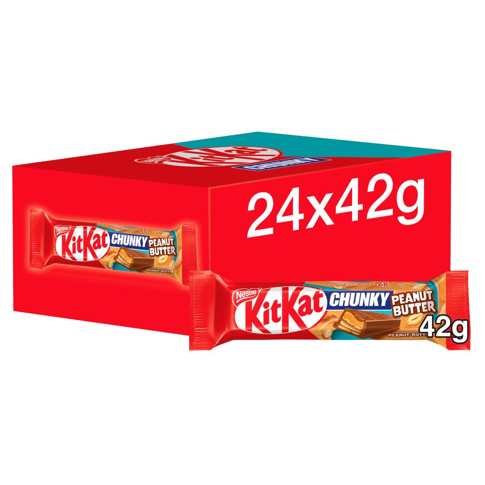 Kit Kat Chunky Peanut Butter Milk Chocolate Bar 42g