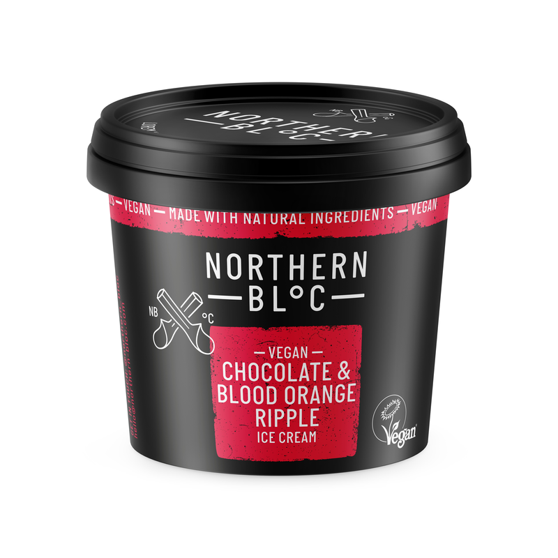 Northern Bloc VEGAN Choco & Blood Orange CUP 24x100ml