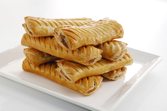 Sysco Essentials 8'' Giant Pork & Herb Sausage rolls 24 x 229g Ready Meal Bundles Asetena Pa Sysco Essentials 8'' Giant Pork & Herb Sausage Rolls 24x229g Pack