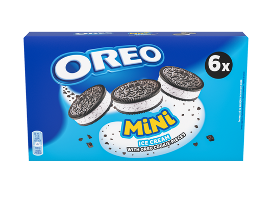 Oreo Mini Cookie Sandwich 6 Pack Multipack 8x6x55ml