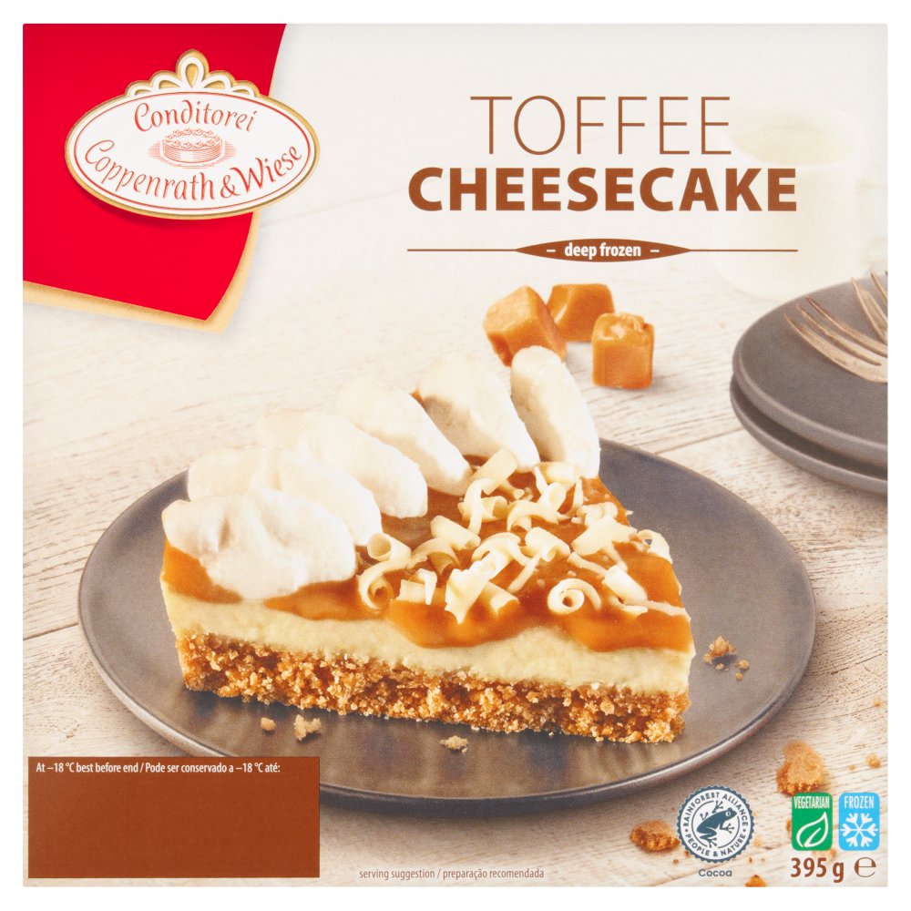 Conditorei Coppenrath & Wiese Toffee Cheesecake 395g   395g × 1