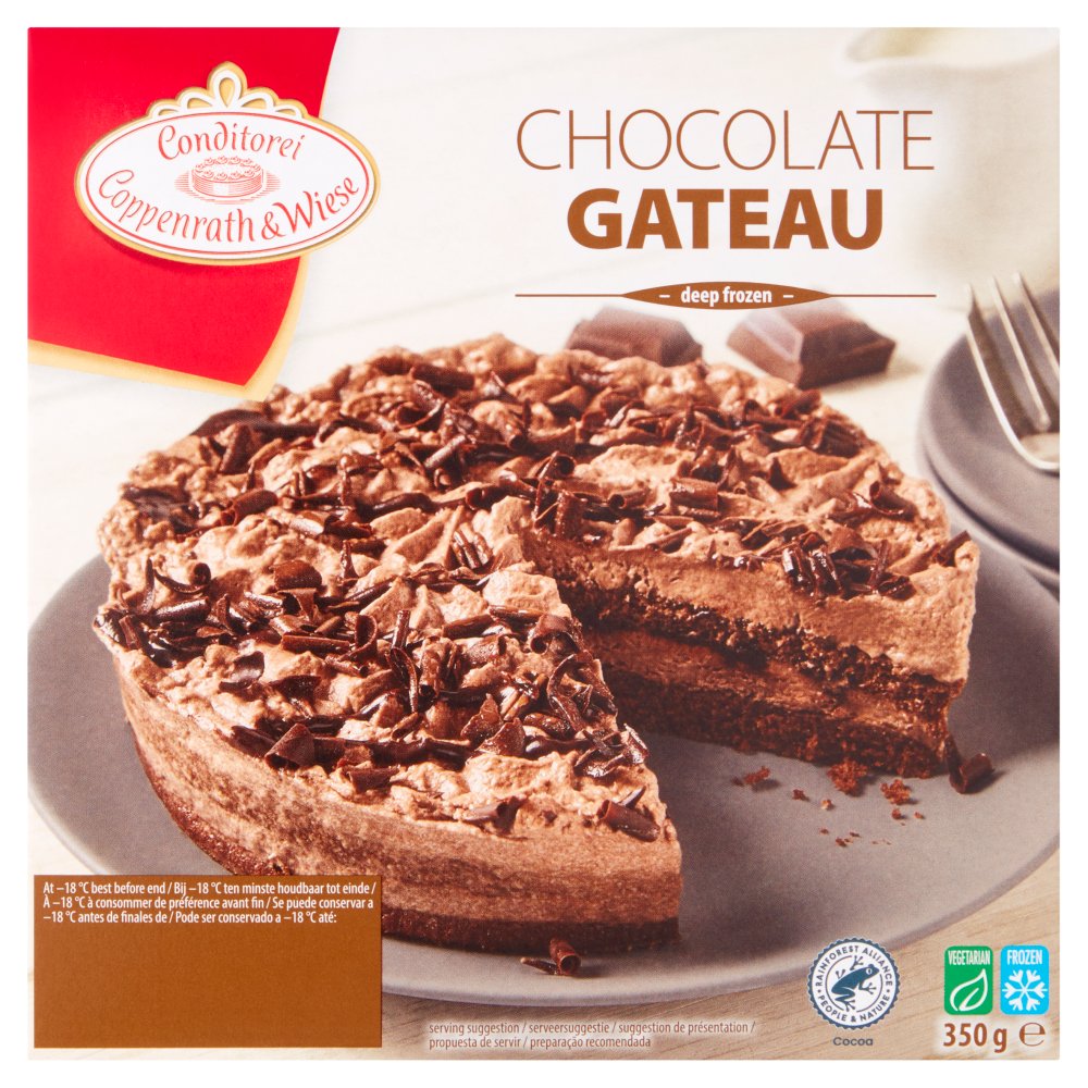 Conditorei Coppenrath & Wiese Chocolate Gateau 350g   350g × 6