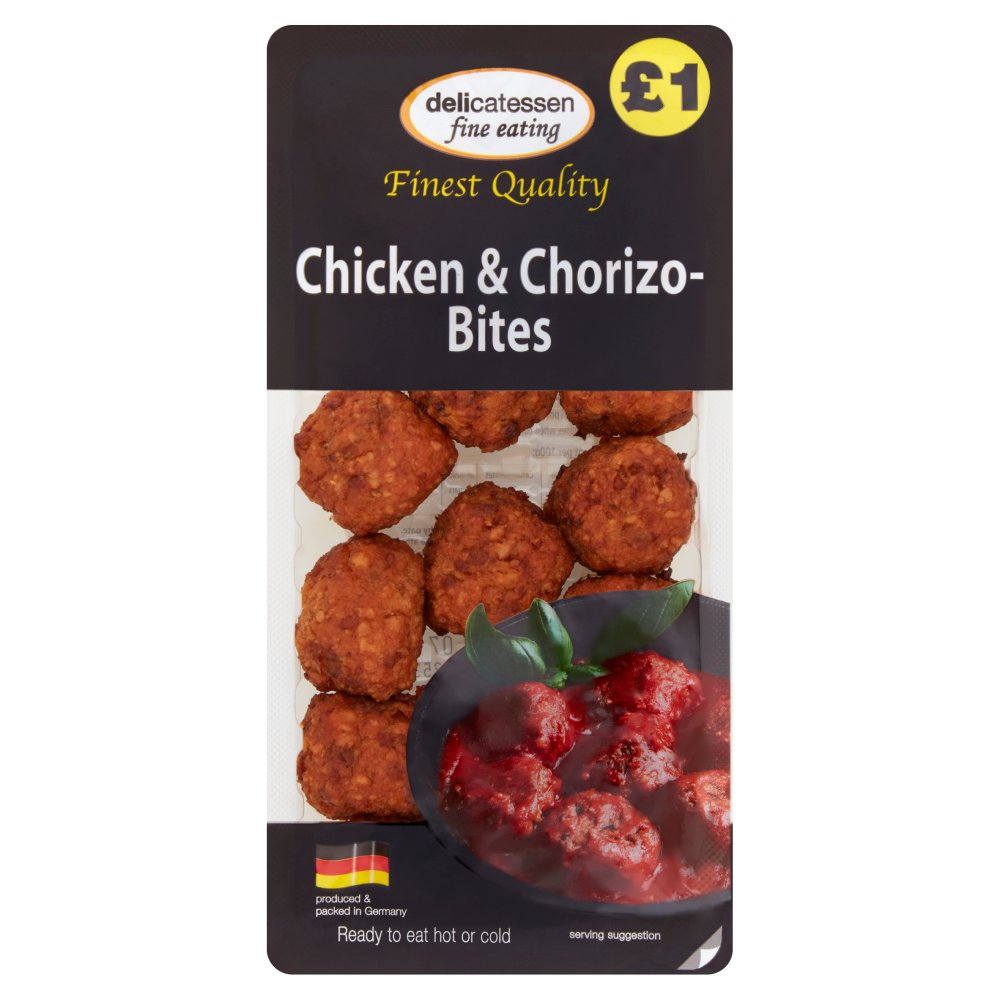 Delicatessen Fine Eating Chicken & Chorizo-Bites 200g   200g × 8
